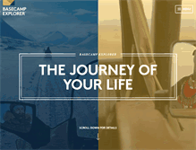 Tablet Screenshot of basecampexplorer.com